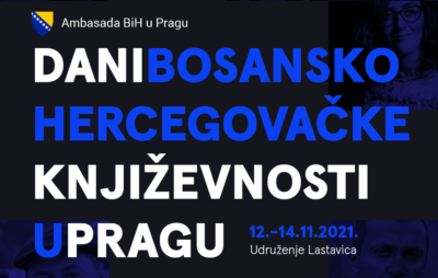 Dani književnosti BiH 12 – 14.11.2021